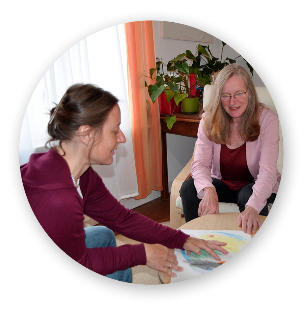 Gesprächsszene mit Dorothea Graf – Praxis Freiraum Lebensgestaltung – Coaching, Psychologische Beratung & Persönlichkeitsentwicklung
